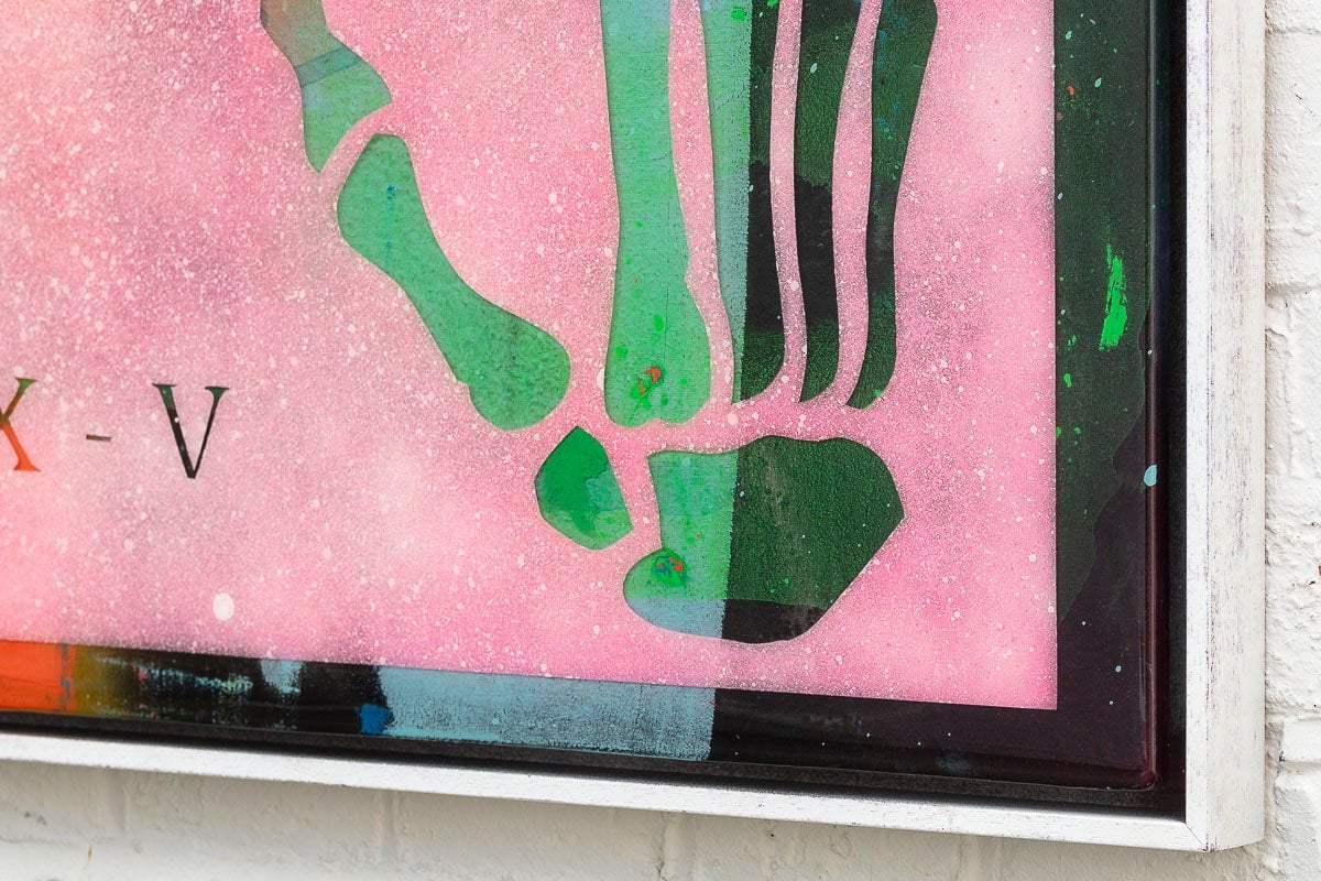 IX-V - Large Study - Original - SOLD by artist Lhouette - Wyecliffe Galleries