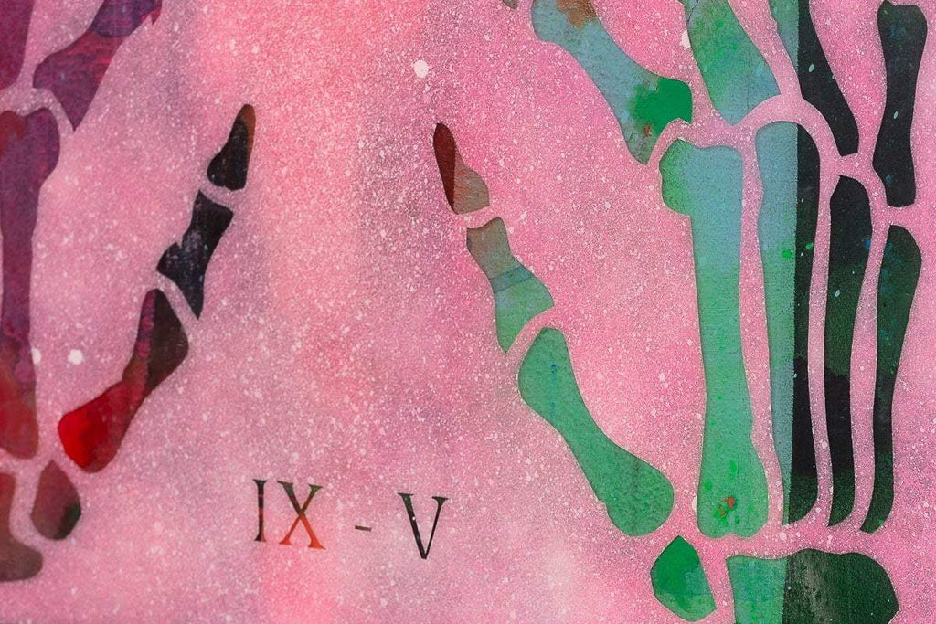 IX-V - Large Study - Original - SOLD by artist Lhouette - Wyecliffe Galleries