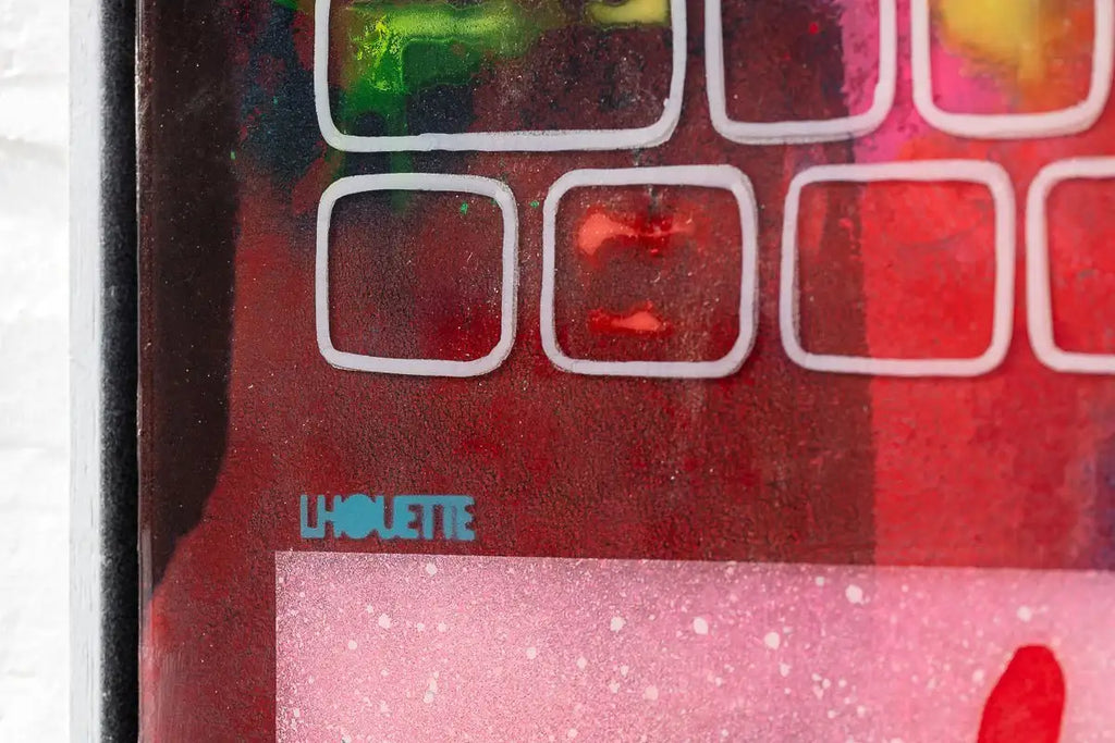 IX-V - Large Study - Original - SOLD by artist Lhouette - Wyecliffe Galleries