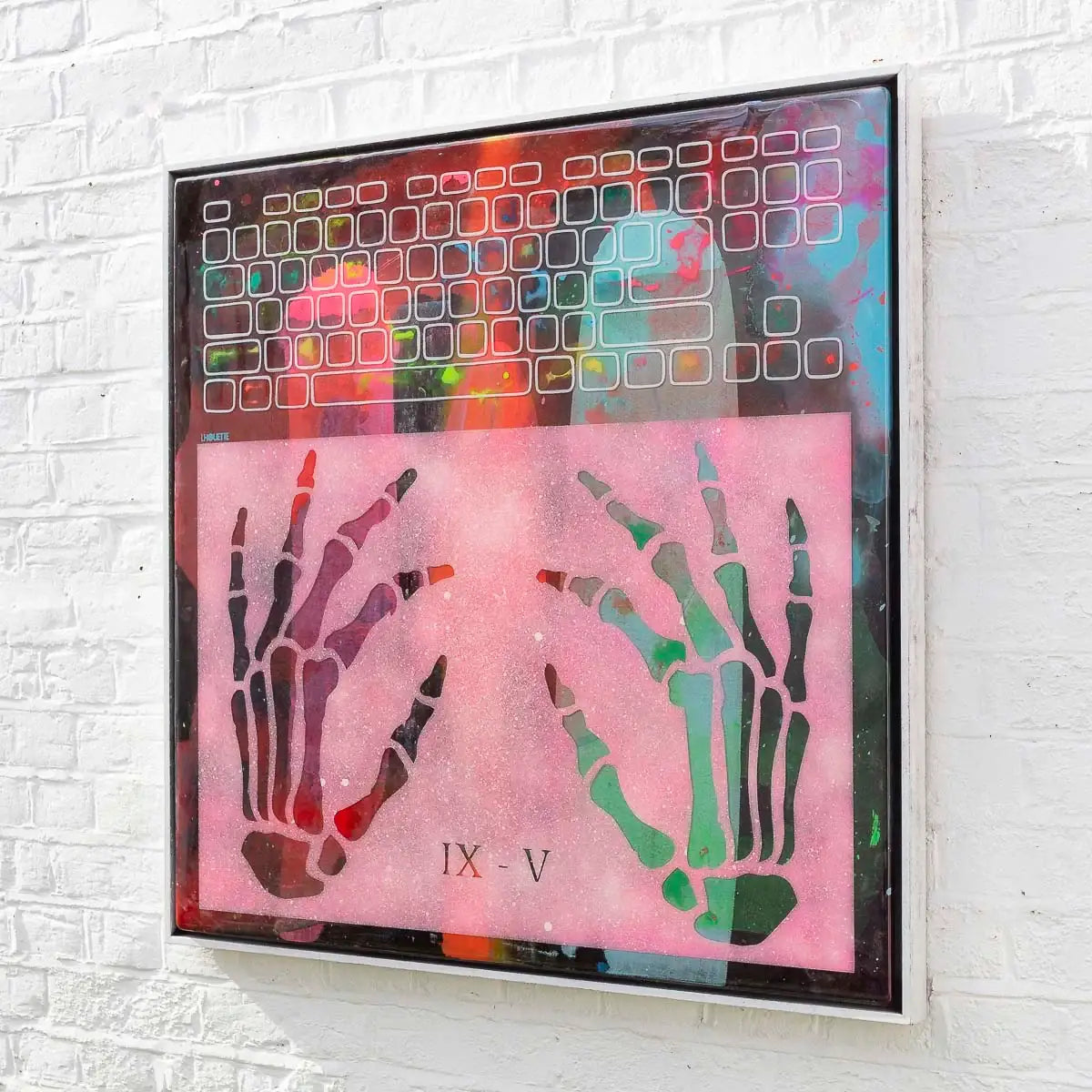 IX-V - Large Study - Original - SOLD by artist Lhouette - Wyecliffe Galleries