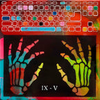 IX - V - Small Study - Original by artist Lhouette - Wyecliffe Galleries