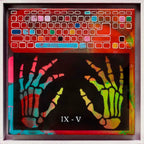 IX - V - Small Study - Original by artist Lhouette - Wyecliffe Galleries