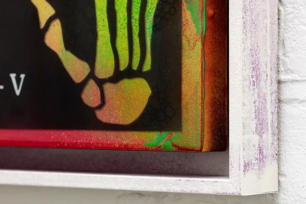 IX - V - Small Study - Original by artist Lhouette - Wyecliffe Galleries