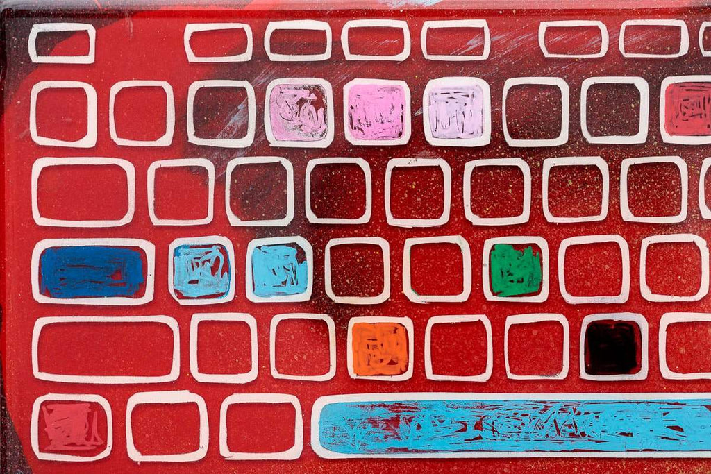 IX - V - Small Study - Original by artist Lhouette - Wyecliffe Galleries