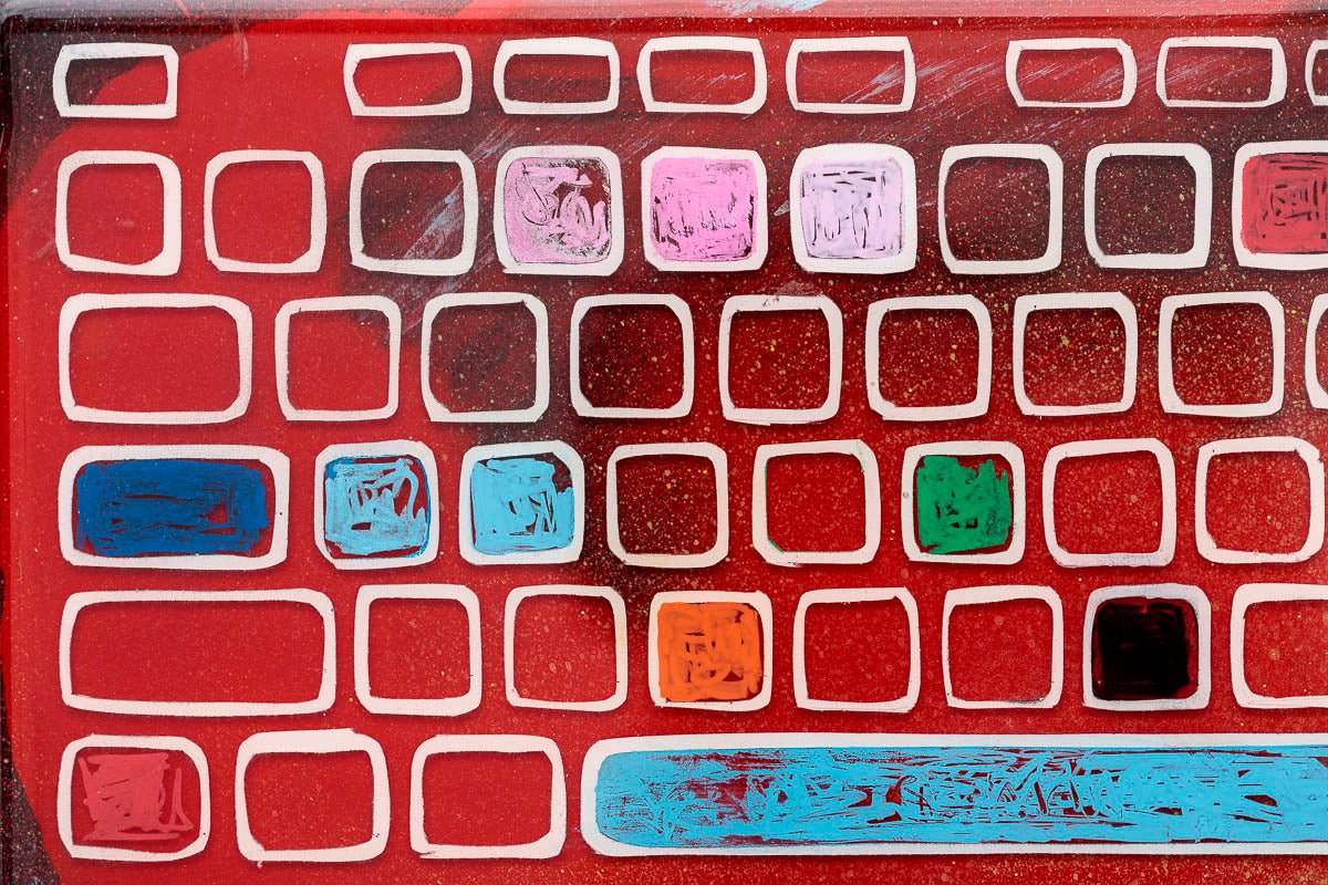 IX - V - Small Study - Original by artist Lhouette - Wyecliffe Galleries