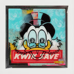 Kwik Save - Miniature Pop Panel - Original by artist Lhouette - Wyecliffe Galleries