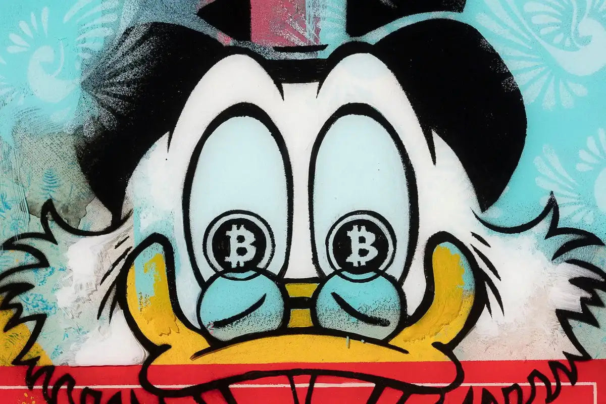 Kwik Save - Miniature Pop Panel - Original by artist Lhouette - Wyecliffe Galleries