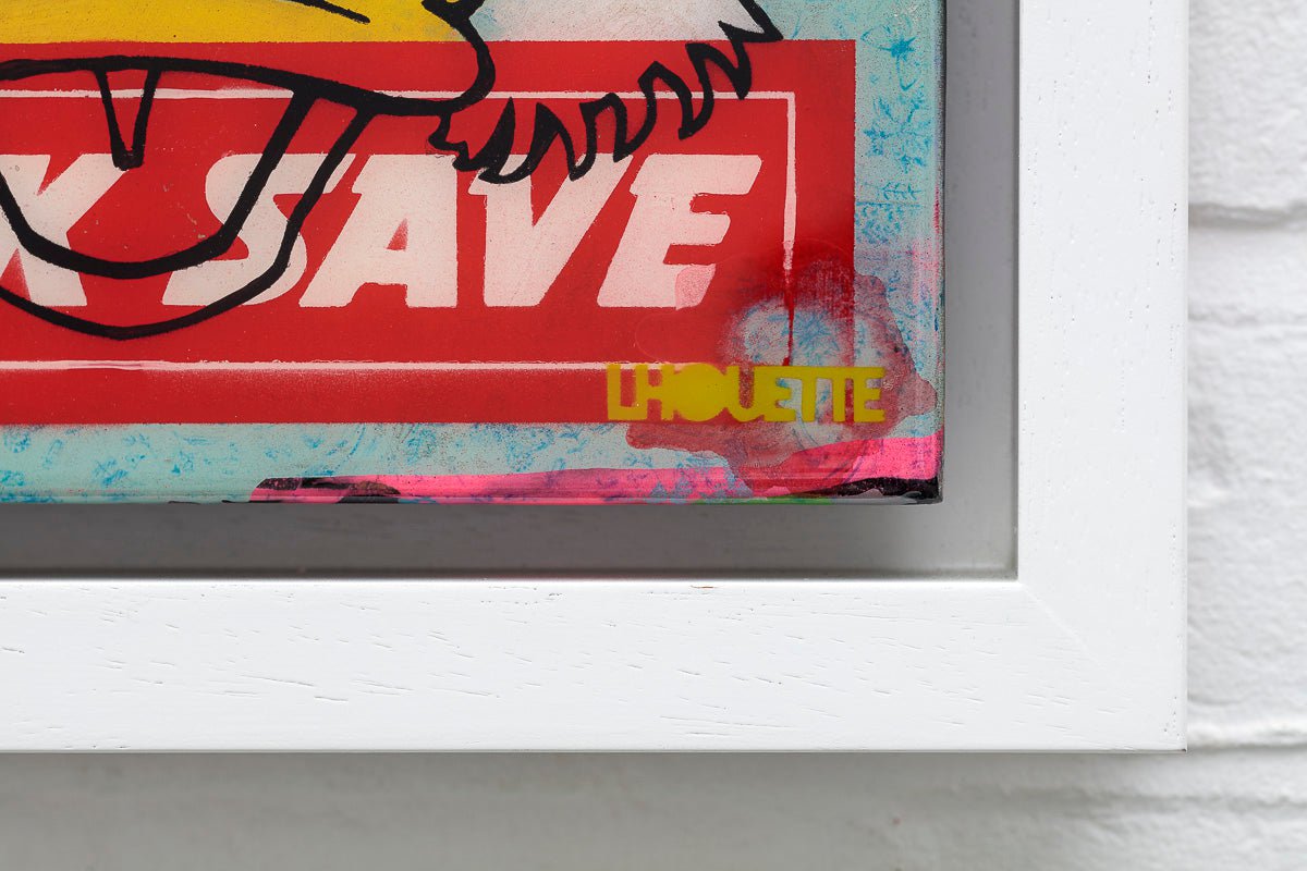 Kwik Save - Miniature Pop Panel - Original Lhouette Original