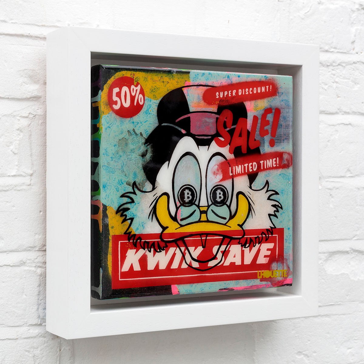 Kwik Save - Miniature Pop Panel - Original Lhouette Original