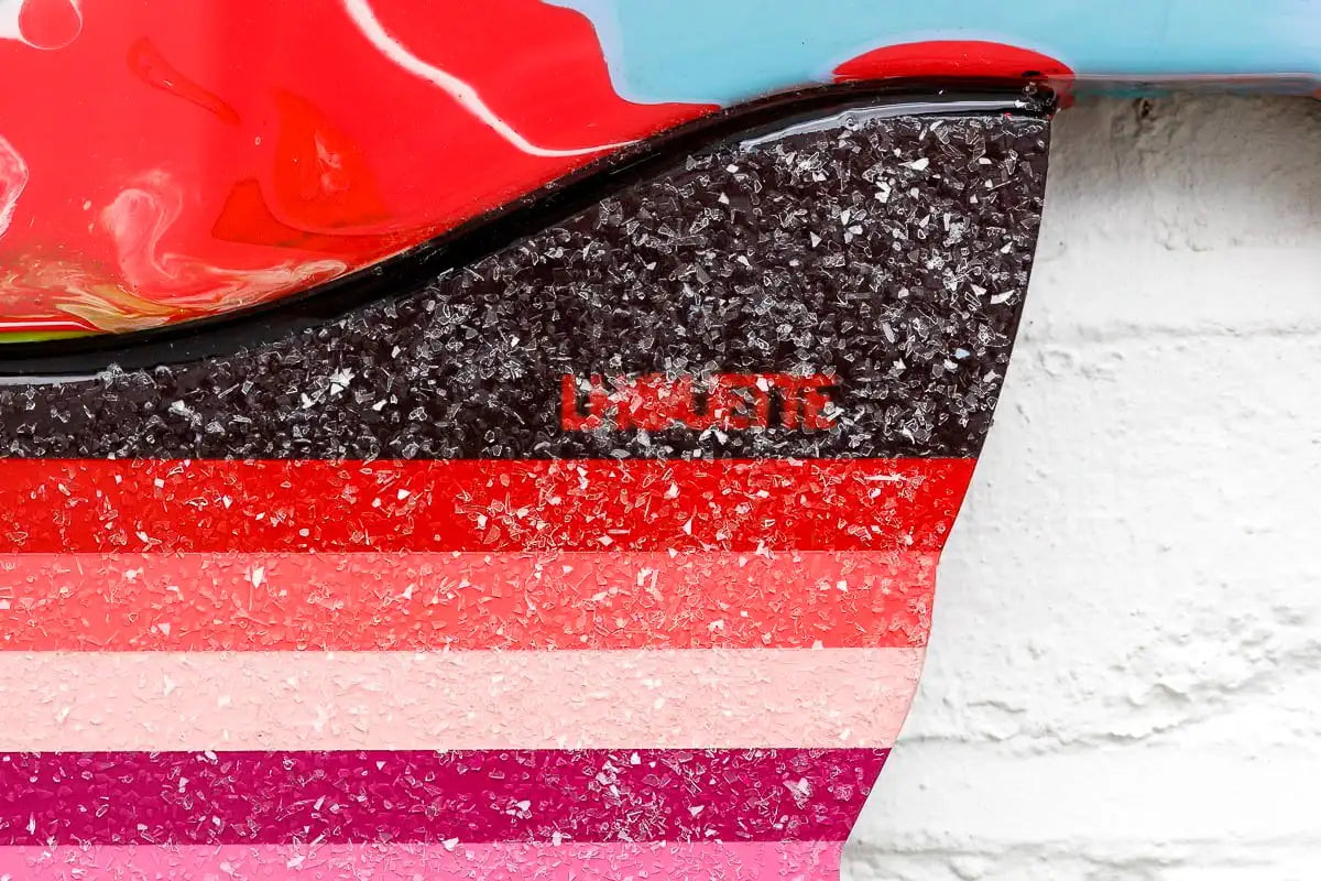 Last Orders Marbled - Large Wall Sculpture - Original - SOLD by artist Lhouette - Wyecliffe Galleries