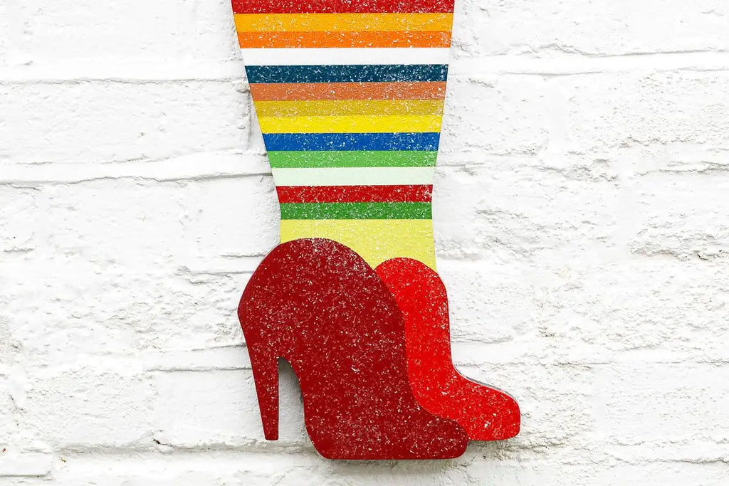 Last Orders Marbled - Large Wall Sculpture - Original - SOLD by artist Lhouette - Wyecliffe Galleries