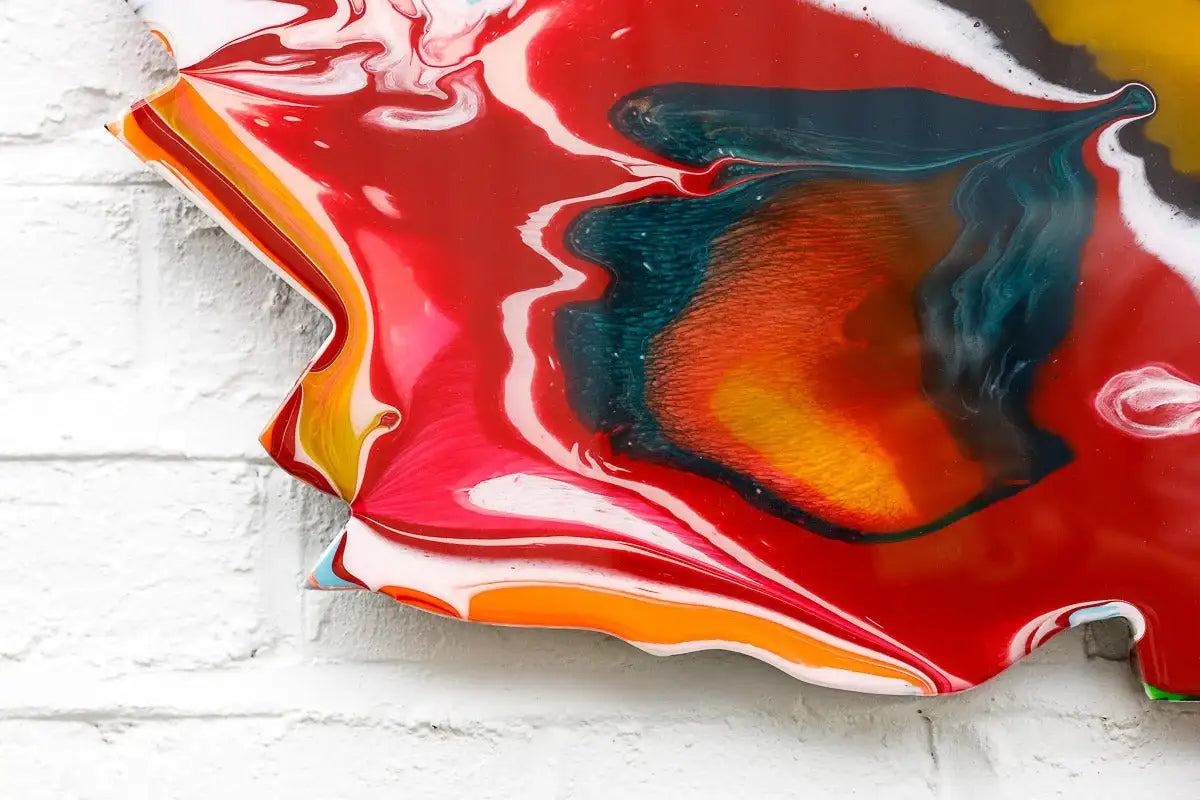 Last Orders Marbled - Large Wall Sculpture - Original - SOLD by artist Lhouette - Wyecliffe Galleries