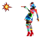 Little Miss Sunshine Marbled - Medium Original Sculpture - SOLD by artist Lhouette - Wyecliffe Galleries