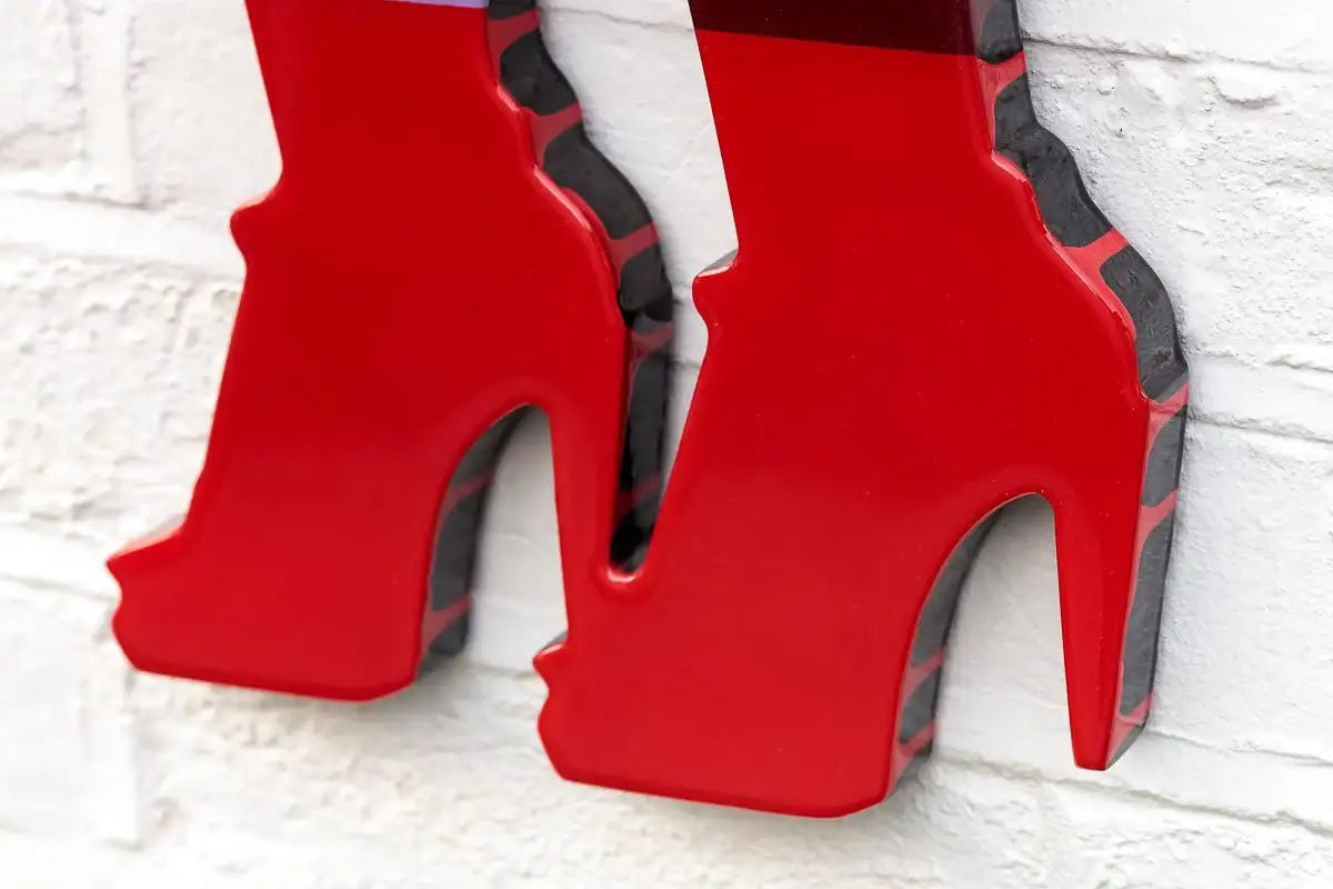 Little Miss Sunshine Marbled - Medium Original Sculpture - SOLD by artist Lhouette - Wyecliffe Galleries