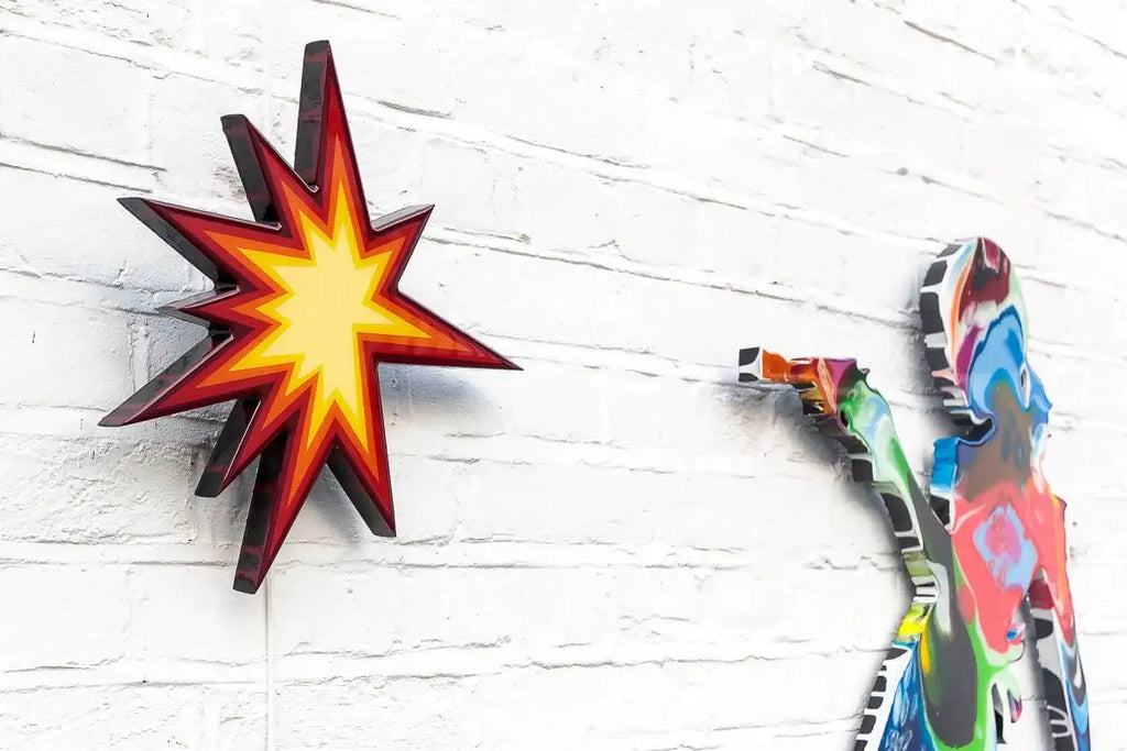 Little Miss Sunshine Marbled - Medium Original Sculpture - SOLD by artist Lhouette - Wyecliffe Galleries