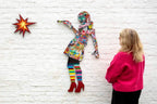 Little Miss Sunshine Medium Paste - Up - Original Sculpture by artist Lhouette - Wyecliffe Galleries