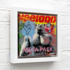 Mega Pack - Miniature Pop Panel - Original - SOLD by artist Lhouette - Wyecliffe Galleries