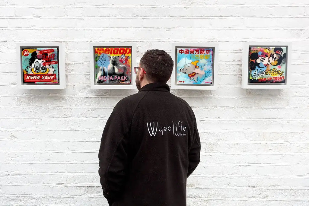 Mega Pack - Miniature Pop Panel - Original - SOLD by artist Lhouette - Wyecliffe Galleries