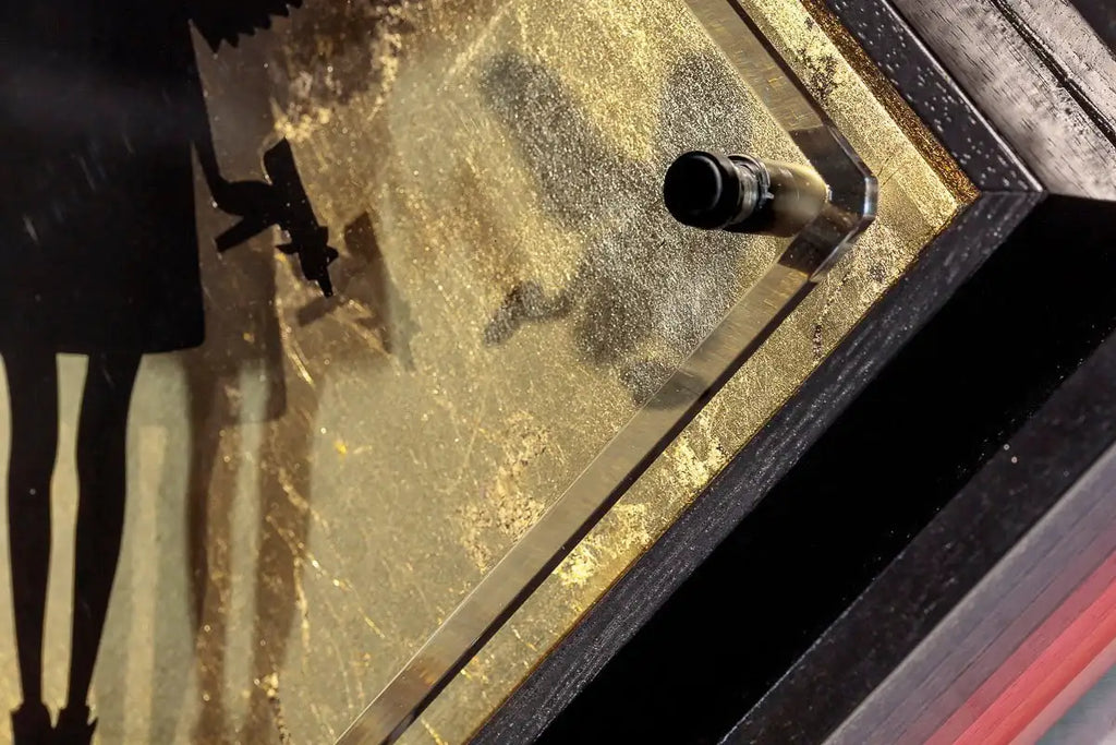 Micro Mixer: Angel Cake - Metallic - Original SOLD by artist Lhouette - Wyecliffe Galleries