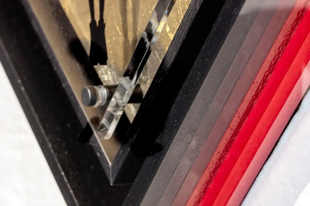 Micro Mixer: Angel Cake - Metallic - Original SOLD by artist Lhouette - Wyecliffe Galleries