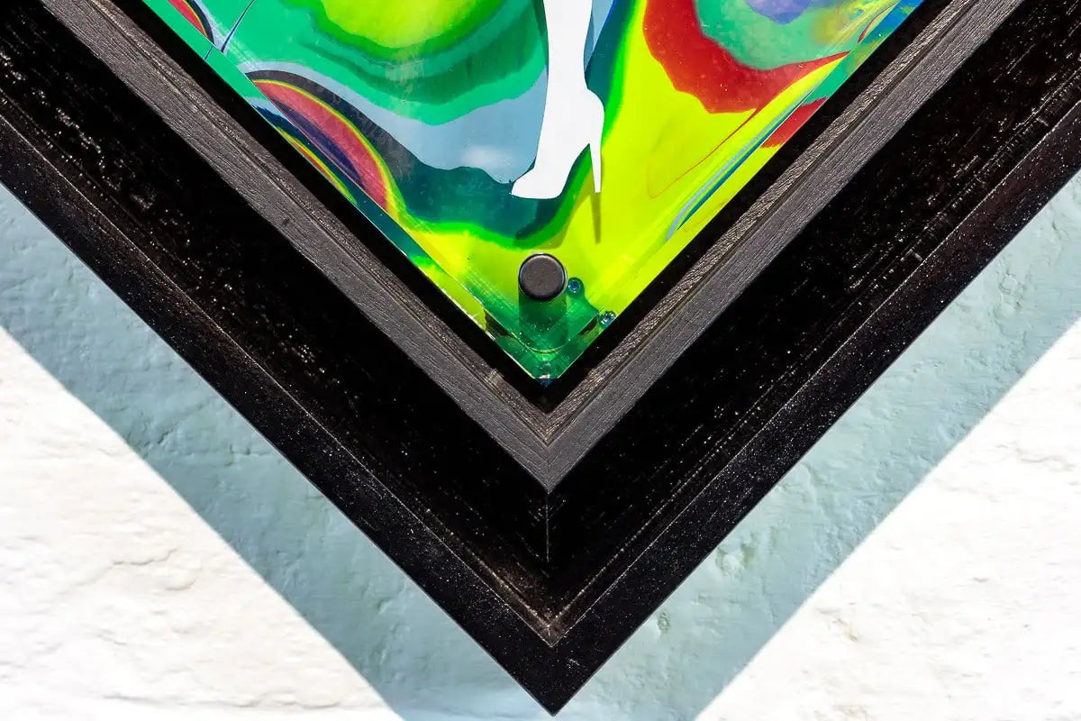 Micro Mixer: Bazooka Jo - Marbled - Original - SOLD by artist Lhouette - Wyecliffe Galleries