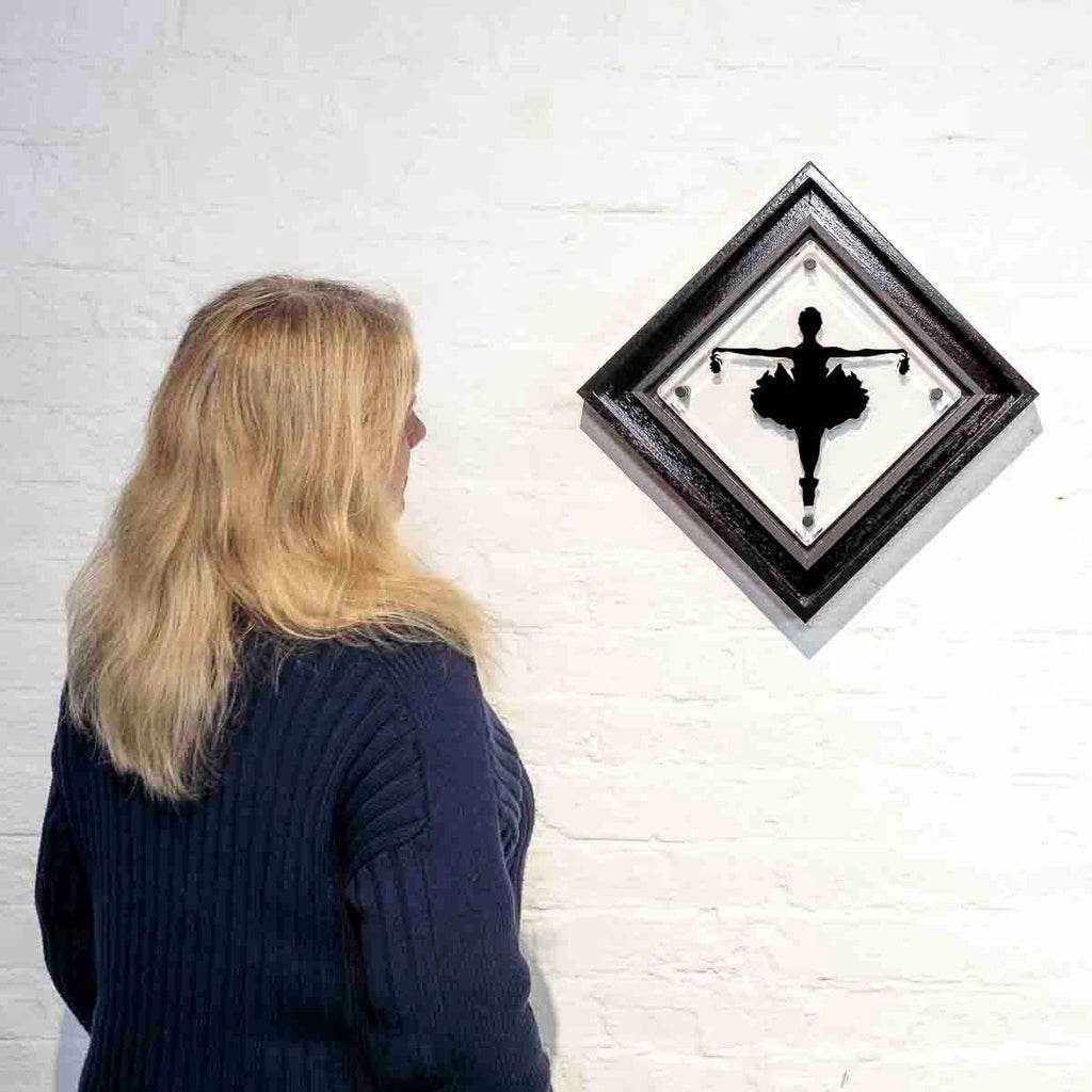 Micro Mixer: Drop The Bomb - Diamond Dust - Original - SOLD by artist Lhouette - Wyecliffe Galleries