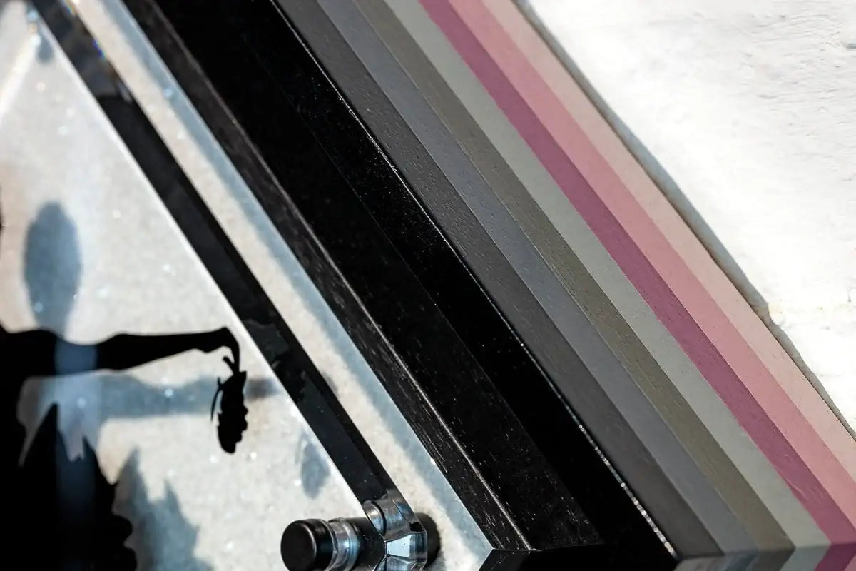 Micro Mixer: Drop The Bomb - Diamond Dust - Original - SOLD by artist Lhouette - Wyecliffe Galleries