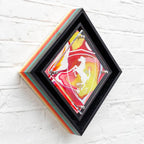 Micro Mixer: Ferrari - Marbled - Original - SOLD by artist Lhouette - Wyecliffe Galleries