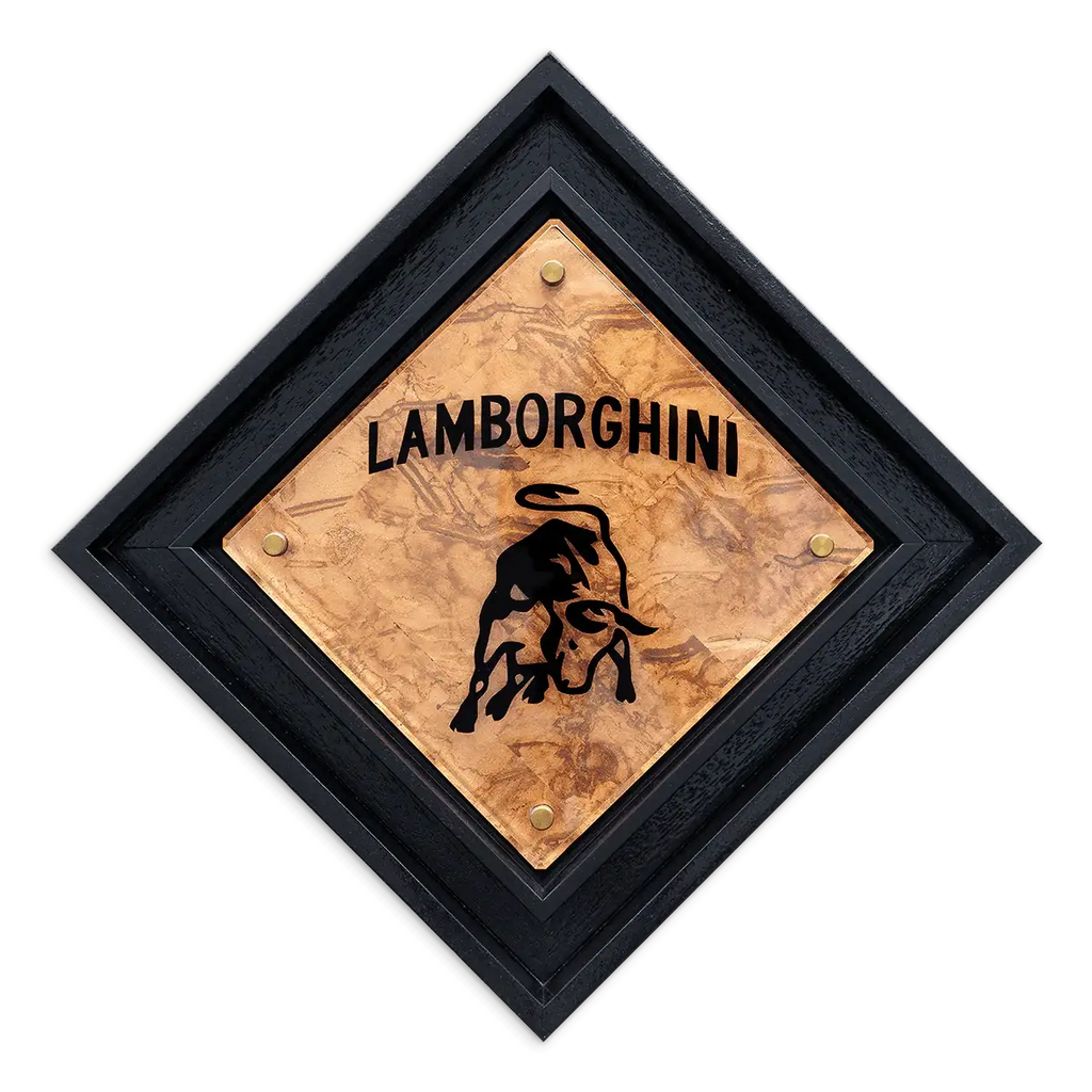 Micro Mixer: Lamborghini - Marbled - Original - SOLD by artist Lhouette - Wyecliffe Galleries