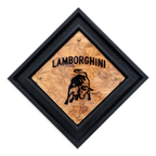 Micro Mixer: Lamborghini - Marbled - Original - SOLD by artist Lhouette - Wyecliffe Galleries