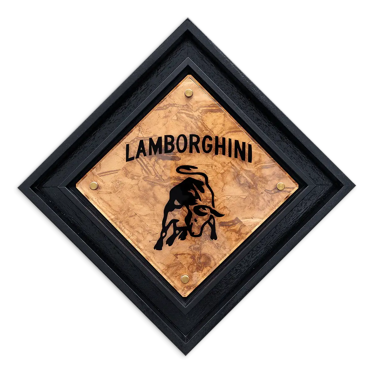 Micro Mixer: Lamborghini - Marbled - Original - SOLD by artist Lhouette - Wyecliffe Galleries