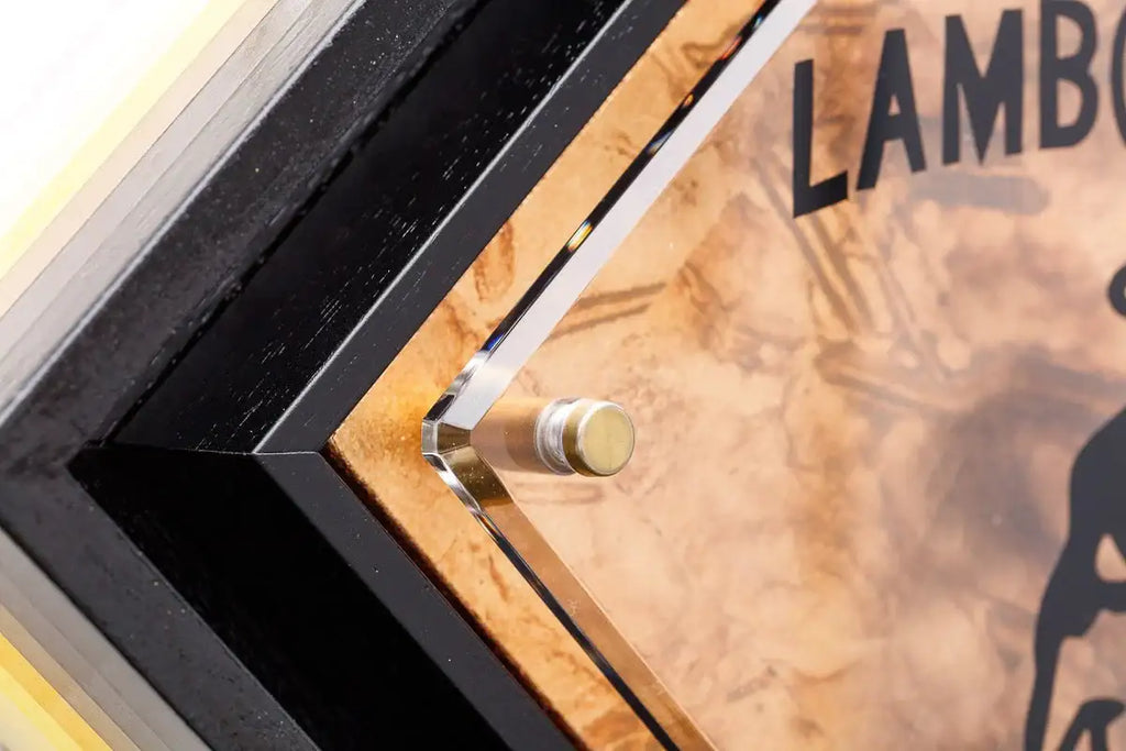 Micro Mixer: Lamborghini - Marbled - Original - SOLD by artist Lhouette - Wyecliffe Galleries