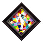 Micro Mixer: Little Miss Sunshine - Geometric - Original - SOLD by artist Lhouette - Wyecliffe Galleries