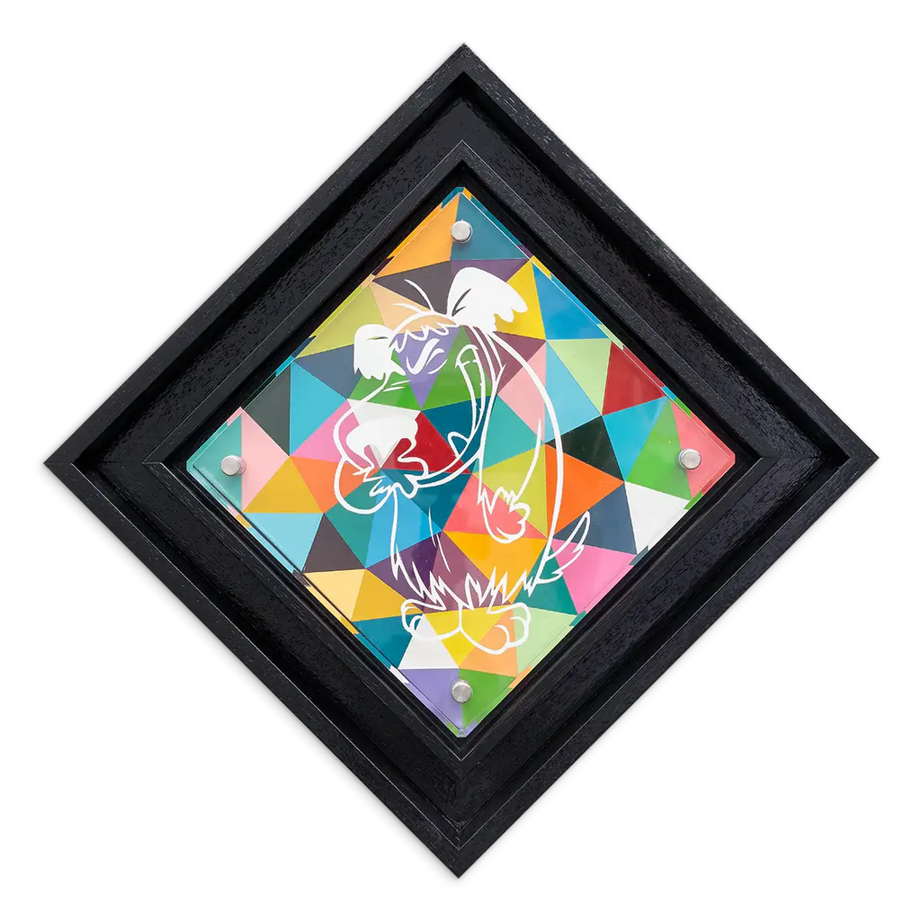 Micro Mixer: Muttley - Geometric - Original by artist Lhouette - Wyecliffe Galleries