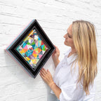 Micro Mixer: Muttley - Geometric - Original by artist Lhouette - Wyecliffe Galleries