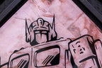 Micro Mixer: Optimus Prime - Marbled - Original by artist Lhouette - Wyecliffe Galleries