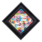 Micro Mixer: Porsche - Geometric - Original - SOLD by artist Lhouette - Wyecliffe Galleries