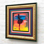 Mini Mixer: Bazooka Jo (Yellow Flash) - Original - SOLD by artist Lhouette - Wyecliffe Galleries