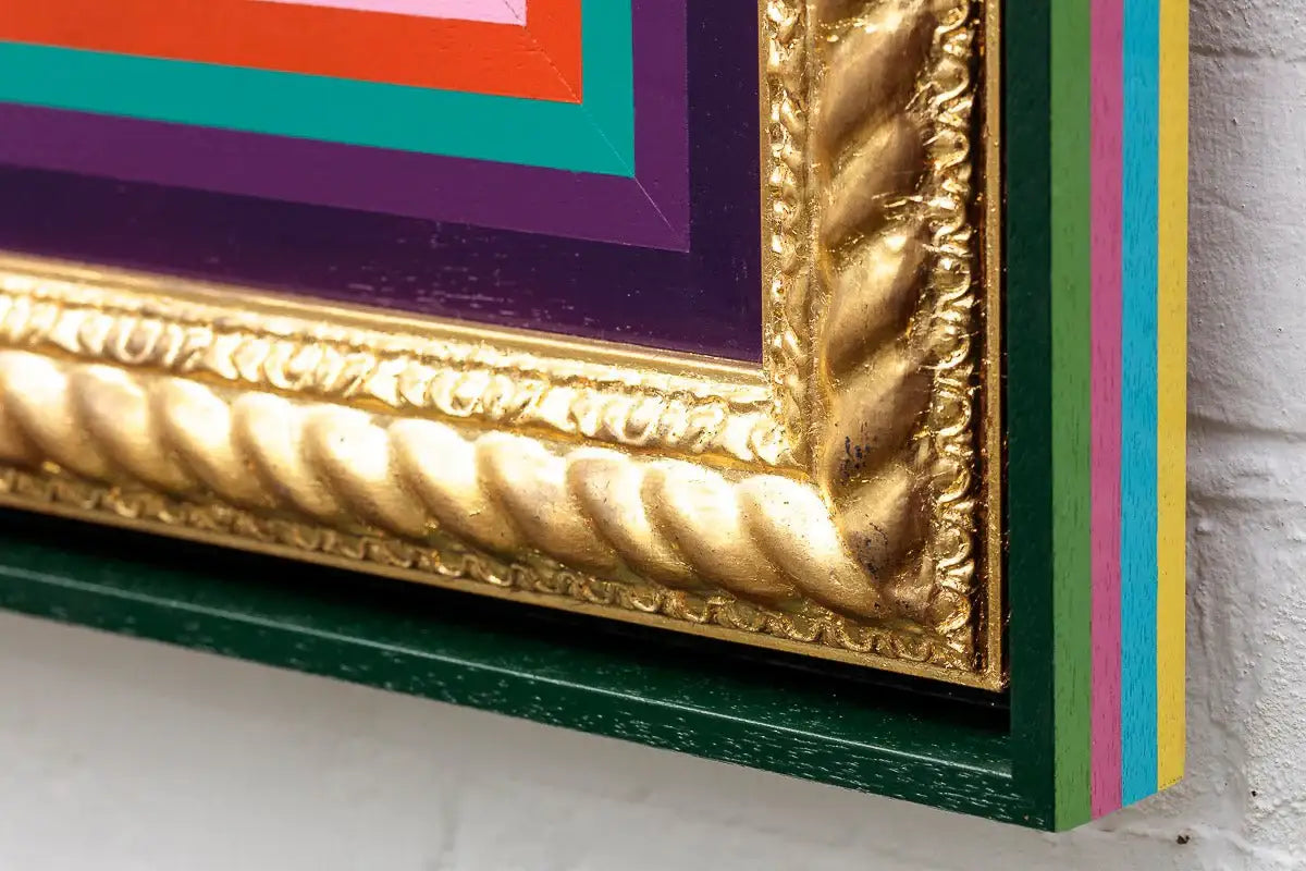 Mini Mixer: Bazooka Jo (Yellow Flash) - Original - SOLD by artist Lhouette - Wyecliffe Galleries