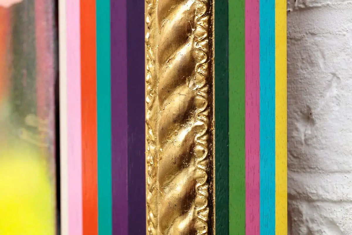 Mini Mixer: Bazooka Jo (Yellow Flash) - Original - SOLD by artist Lhouette - Wyecliffe Galleries