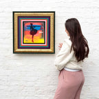 Mini Mixer: Bazooka Jo (Yellow Flash) - Original - SOLD by artist Lhouette - Wyecliffe Galleries