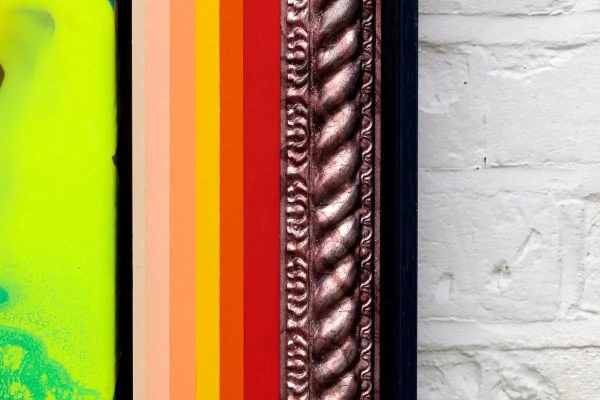 Mini Mixer: Duck Hunt (Fluorescent Reef) - Original by artist Lhouette - Wyecliffe Galleries