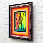 Mini Mixer: Duck Hunt (Fluorescent Reef) - Original by artist Lhouette - Wyecliffe Galleries