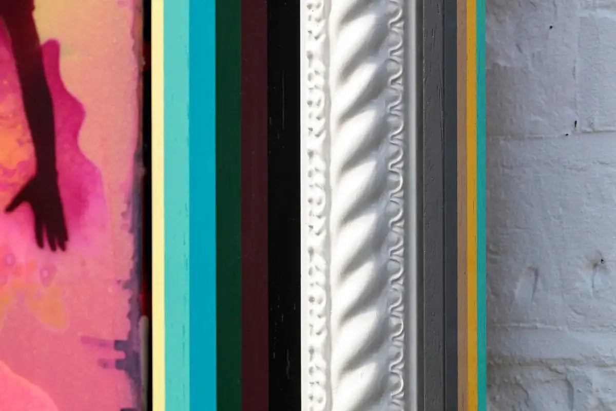 Mini Mixer: Little Miss Sunshine (Cherry and Brimstone) - Original by artist Lhouette - Wyecliffe Galleries