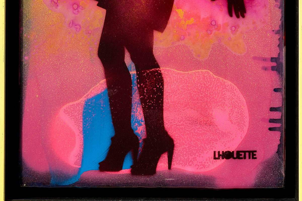 Mini Mixer: Little Miss Sunshine (Cherry and Brimstone) - Original by artist Lhouette - Wyecliffe Galleries