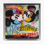 Mousetrap - Miniature Pop Panel - Original - SOLD by artist Lhouette - Wyecliffe Galleries