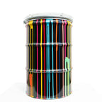 Paint Tin VI - Original Bar Table by artist Lhouette - Wyecliffe Galleries