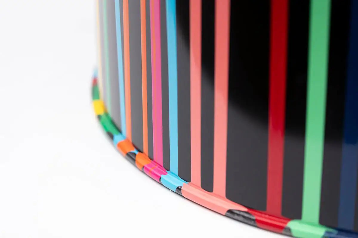 Paint Tin VI - Original Bar Table by artist Lhouette - Wyecliffe Galleries