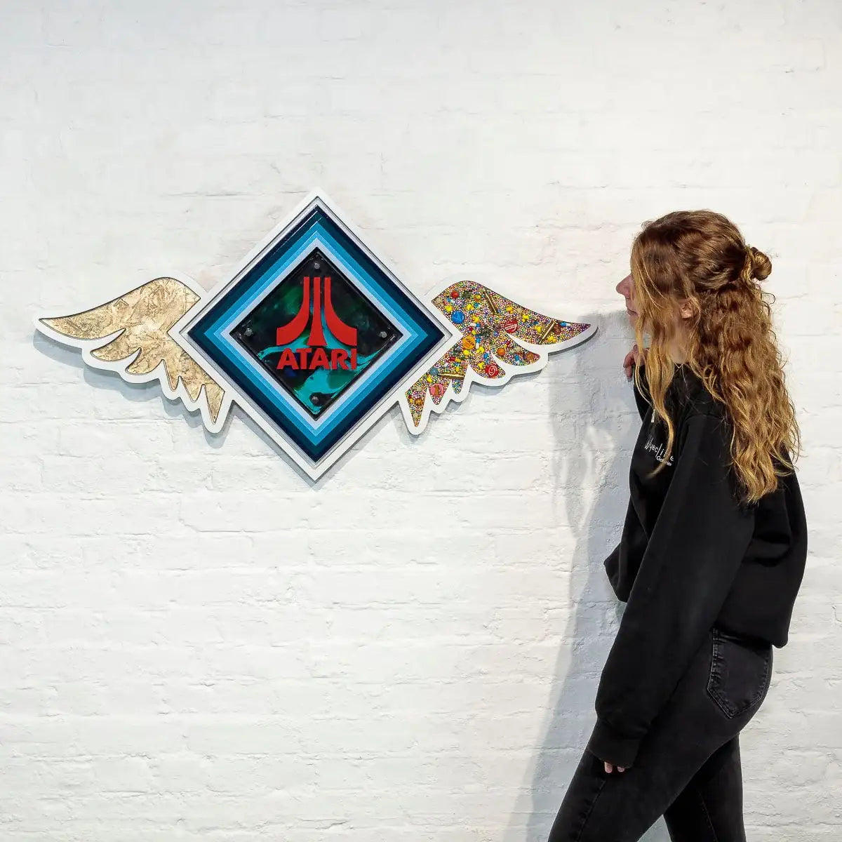 Pop-Dependant: Atari - Original - SOLD by artist Lhouette - Wyecliffe Galleries