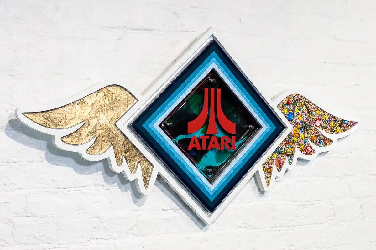 Pop-Dependant: Atari - Original - SOLD by artist Lhouette - Wyecliffe Galleries